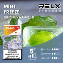 Relx 6代煙彈 勁爽薄荷｜1.9ml*3Pod｜5%濃度
